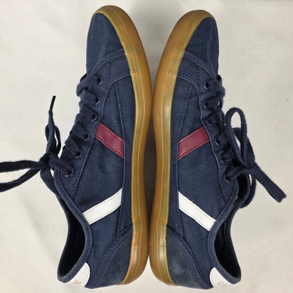 LACOSTE SIDELINE 319 SNEAKERS – NAVY – GUM SOLE – WOMEN’S US 7 – 2019 RELEASE - Picture 10 of 11